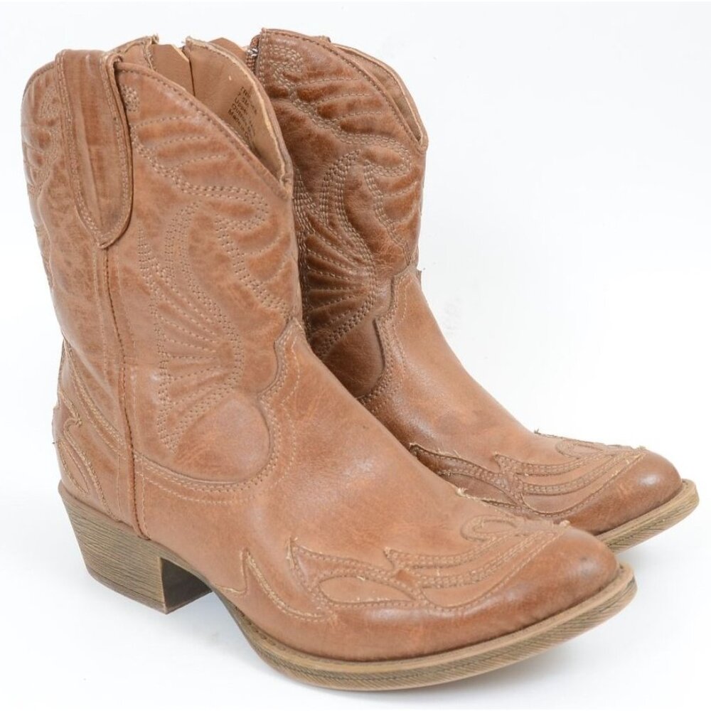 Coconuts by Matisse Women's 7.5 Western Bootie Coastal Cowgirl Festival Hippie - Picture 4 of 12
